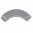 Cotovelo para Corrimão Chato Alumínio Acetinado Settis