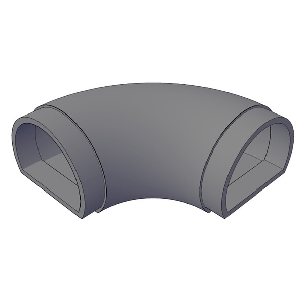 Cotovelo para Corrimão Tubular Alumínio Bronze Settis