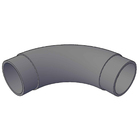 Cotovelo para Corrimões Branco Unefix