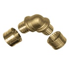 Cotovelo Pex Água 16x16mm Kit C/ 50 Unid. Emmeti