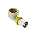 Cotovelo Prensar Fêmea Para Gás 20mm X 3/4  -multicamada - Em