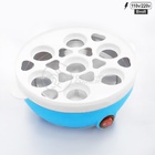 Cozedor Elétrico De Ovos A Vapor Azul 110v/220v Bivolt Capaci