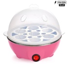 Cozedor Elétrico De Ovos Rosa 110v/220v Bivolt Compacto Para