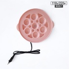 Cozedor Elétrico Multifuncional Rosa Para Ovos E Legumes 110v
