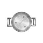 Cozi-vapore Brava Tramontina Em Aço Inox Com Alça 20 Cm 2,2 L