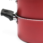 Cozi-vapore Brinox Antiaderente Cor   Vapor 16 Cm Cereja Cere