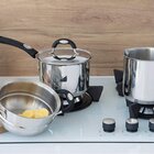 Cozi-vapore Duo Silicone Em Aco Inox Com Alcas Em Silicone 20