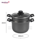 Cozi-vapore Multiflon Gourmet - 16 Cm