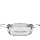 Cozi-vapore Ventura Em Aco Inox 20 Cm 2,2 L Tramontina