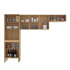 Cozinha 1 Peça Torre Quente 4 Portas Sem Balcão Versalhes Fre