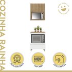Cozinha 2 Peças 1 Porta 1 Gaveta Armário Aéreo  100% Mdf 70 C