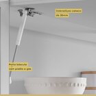 Cozinha 2 Peças 1 Porta 1 Gaveta Armário Aéreo  100% Mdf 70 C