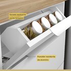 Cozinha 2 Peças 2 Portas 3 Gavetas E Armário Aéreo 120cm  100