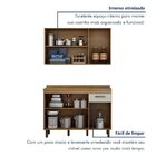 Cozinha 2 Peças 6 Portas 1 Gaveta São Luis Cinamomo/off White