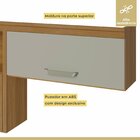 Cozinha 2 Peças Armário Aéreo 2 Portas E Balcão 2 Portas 3 Ga