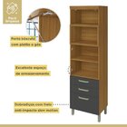 Cozinha 2 Peças Armário Aéreo 2 Portas E Paneleiro 2 Portas 3