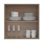 Cozinha 2 Portas 4 Portas Com Vidro Canela Thela