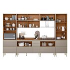 Cozinha 330cm X 218,5cm Aéreo Rft Pnl E Crt 6 Peças Proença N