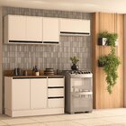 Cozinha 3 Peças Balcão 3 Gavetas 2 Portas Aéreo E Basculante