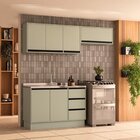 Cozinha 3 Peças Balcão 3 Gavetas 2 Portas Aéreo E Basculante