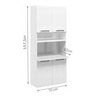 Cozinha 3 Peças Czm01 Bertolini Branco