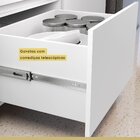 Cozinha 3 Peças Paneleiro 2 Portas 2 Gavetas, Aéreo Microonda