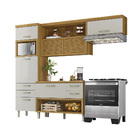 Cozinha 3 Peças Paneleiro Safira Feijo e White