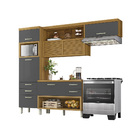 Cozinha 3 Peças Safira Feijo e Grafite