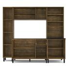 Cozinha 4 Módulos 11 Portas 1 Gaveta Dobradiça Amortecimento