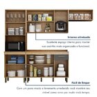 Cozinha 4 Peças 11 Portas 1 Gaveta São Luis   Cinamomo/grafite