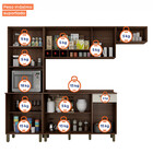 Cozinha 4 Peças 11 Portas 1 Gaveta Zafira Valdemóveis