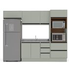 Cozinha 4 Peças Balcão 3 Gavetas 2 Portas Aéreo Basculante To