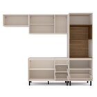 Cozinha 4 Peças Balcão 3 Gavetas 2 Portas Aéreo Basculante To