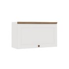 Cozinha 4 Peças Com Aéreo Para Geladeira E Balcão Com Tampo P