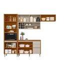 Cozinha 4 Pecas Com Torre Simples E Porta Reflecta Matisse Na