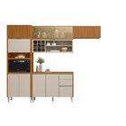 Cozinha 4 Pecas Com Torre Simples E Porta Reflecta Matisse Na