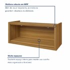 Cozinha 4 Peças Paneleiro Burguesa Premium  100% Mdf Freijó/g