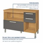 Cozinha 4 Peças Paneleiro Burguesa Premium  100% Mdf Freijó/g