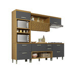 Cozinha 4 Peças Safira Feijo e Grafite