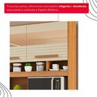 Cozinha 4 Portas 2 Gavetas Sara Frison Com Espelhos - Tudo De