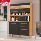 Cozinha 4 Portas 2 Gavetas Sara Frison Com Espelhos - Tudo De