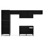 Cozinha 5 Módulos 9portas 4gavetas Amortecimento De Pistão E