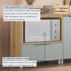 Cozinha 5 Peças 5 Portas 6 Gavetas Ripado Marquesa  100% Mdf