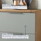 Cozinha 5 Peças 7 Portas 6 Gavetas Ripado Marquesa  100% Mdf