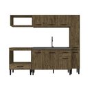 Cozinha 5 Peças 9 Portas Light Itaúba