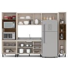 Cozinha 5 Peças Balcão 3 Gavetas 2 Portas Aéreo Paneleiro Tor