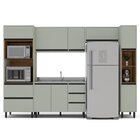 Cozinha 5 Peças Balcão 3 Gavetas 2 Portas Aéreo Paneleiro Tor