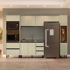 Cozinha 5 Peças Balcão 3 Gavetas 2 Portas Aéreo Paneleiro Tor