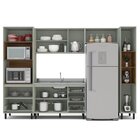 Cozinha 5 Peças Balcão 3 Gavetas 2 Portas Aéreo Paneleiro Tor