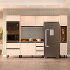 Cozinha 5 Peças Balcão 3 Gavetas 2 Portas Aéreo Paneleiro Tor